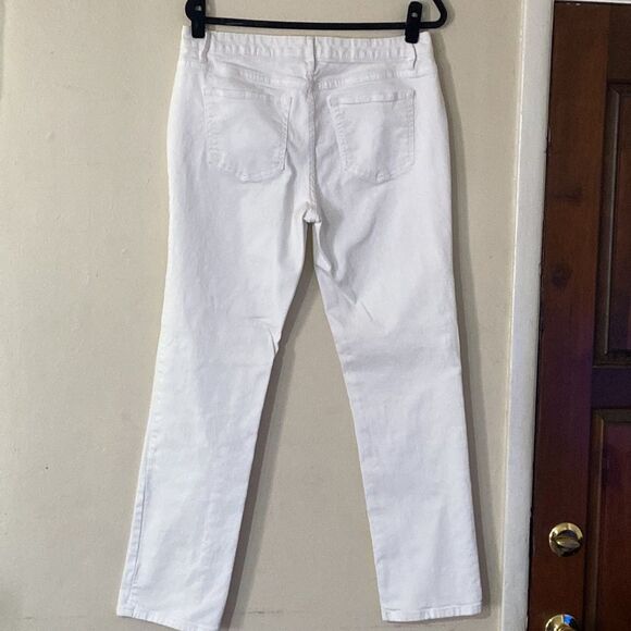 Liz Claiborne Women Jeans Size 12 Classic Fit Straight Leg - Picture 2 of 14